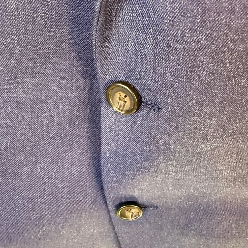 Ralph Lauren mens navy wool blazer